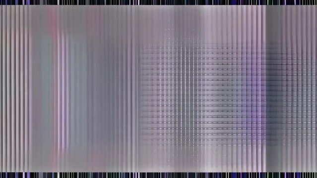 LCD screen bright glitch noise interference background loop animation new quality digital twitch technology colorful 4k video stock footage	