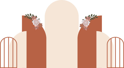 Aesthethic Wedding Background