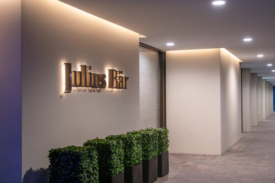Zurich, Switzerland - May 29, 2024: Julius Bar is a swiss multinational private bank. 