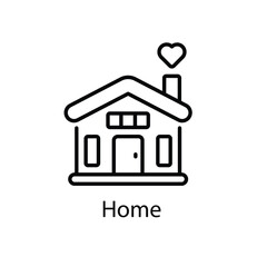 Home vector icon 