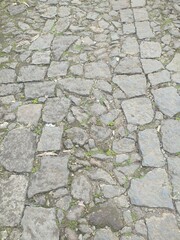 Isolated image of stone path textured background. Perfect for nature themed projects.