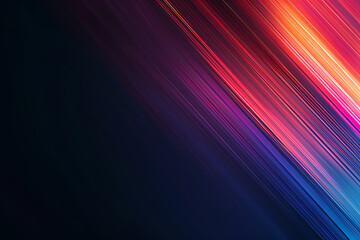 Fototapeta premium A pair of abstract lines are distributed across half of the screen, creating a modern and dynamic visual effect