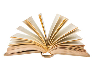 Fototapeta premium Open Book with Pages Fanning Out