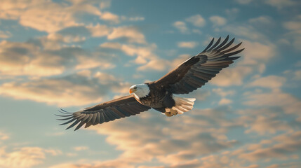 Obraz premium eagle in flight