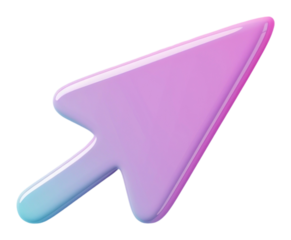 PNG Cursor purple symbol origami.
