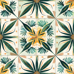 wallpaper, tiles or carpet in a seamless pattern.