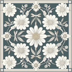 wallpaper, tiles or carpet in a seamless pattern.