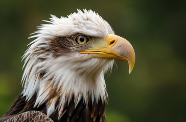 Obraz premium Bald eagle close-up portrait