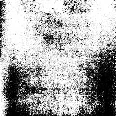 Grunge overlay background. Black and white noisy texture.