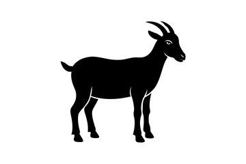 goat Silhouette vector illustration