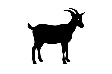 goat Silhouette vector illustration