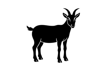 goat Silhouette vector illustration