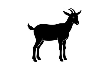 goat Silhouette vector illustration