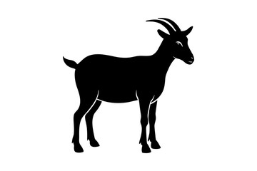 goat Silhouette vector illustration