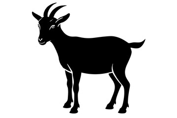 goat Silhouette vector illustration