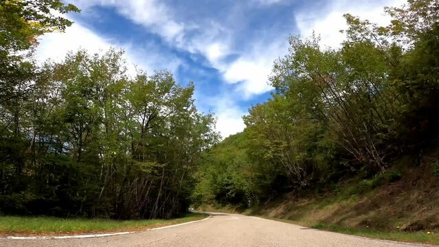Italy Driving 0858 Predappio
