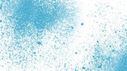 Blue stain rusty metal texture old terrazzo surface isolated overlay decorative vintage vector background.