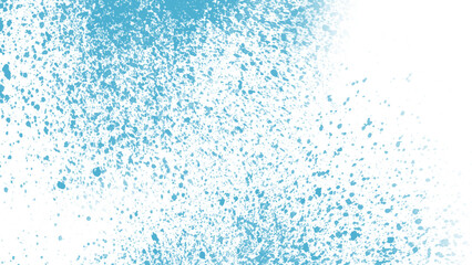Blue stain rusty metal texture old terrazzo surface isolated overlay decorative vintage vector background.