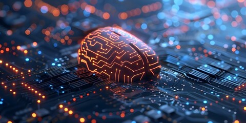 Creating AI that prioritizes cognitive focus with minimal invasiveness through semiconductor circuitry. Concept AI Prioritization, Cognitive Focus, Minimal Invasiveness, Semiconductor Circuitry