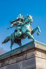 Fototapeta premium 皇居外苑 楠木正成の騎馬像