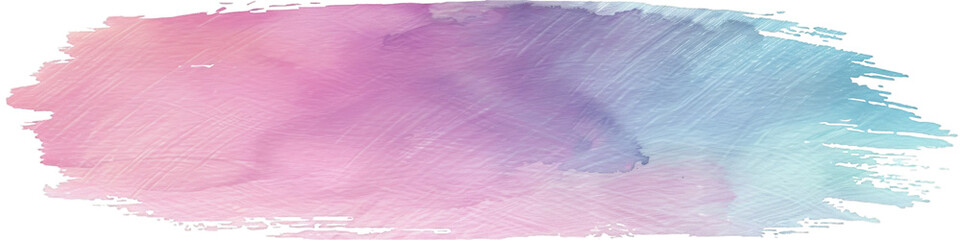 Obraz premium Abstract Pastel Watercolor Background with Pink and Blue Gradient Brush Strokes