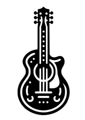 Electric Guitar SVG, Acoustic Guitar SVG, Music svg, Music Lovers svg, Musical instrument SVG, Drum SVG, Guitar Silhouette, Vector, Clipart, Cut file for Cricut, SVG, JPG, PNG
