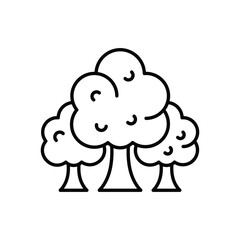 Forest vector icon