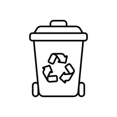 Recycle Bin vector icon