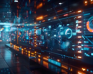 Futuristic Digital Communication Flows in Dynamic Corporate Office Environment