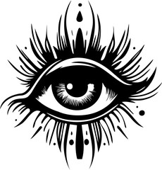 Eye vector transparent background PNG clipart