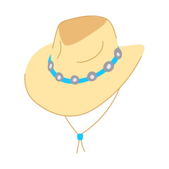 texas cowboy hat cartoon. vintage leather, silhouette country, black old texas cowboy hat sign. isolated symbol vector illustration