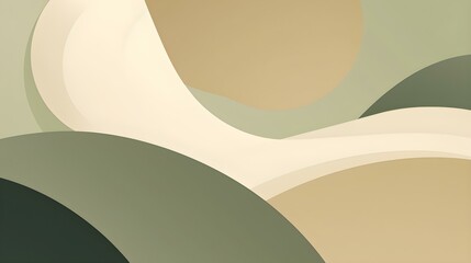 Abstract khaki Shapes with soft Textures. Calming Background