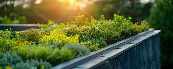Green Roof Installation on a Public Building for Sustainable Environment and Climate Resilience