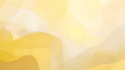 Abstract light yellow Shapes with soft Textures. Calming Background