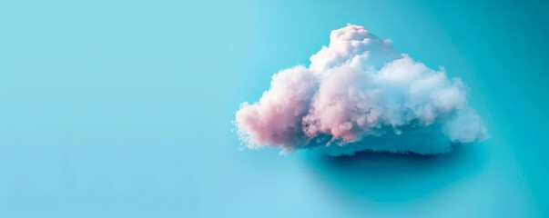 Case studies of accurate cloud security forecasts, front view, focusing on realworld applications, advanced tone, colored pastel