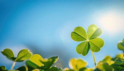 The four-leaf clover is a symbol of good luck. It is said that finding a four-leaf clover will bring you good luck in all your endeavors.