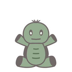 green caterpillar cartoon