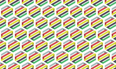 geometric pattern vector illustration, good for printed product