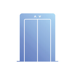 Elevator vector icon