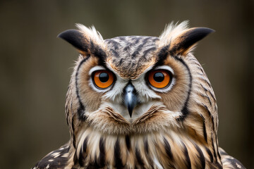 eagle owl, generated by artificial intelligence