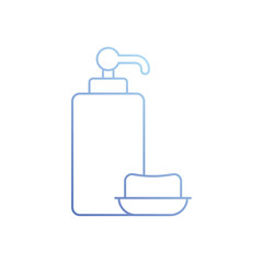 Obraz premium Toiletries vector icon