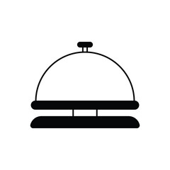 Reception bell vector icon