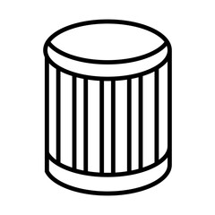 Oil Filter line icon