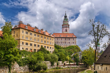 Cesky Krumlov castle, Czech republic