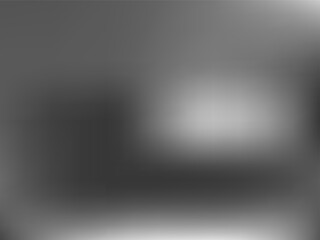 Grey blurred gradient background. Vector illustration. Common design for wallpapers, banners, social media 