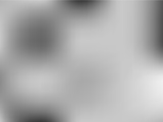 Grey blurred gradient background. Vector illustration. Common design for wallpapers, banners, social media 