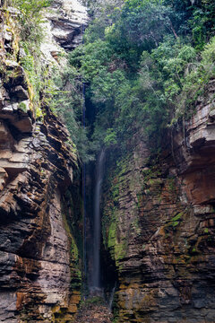 Cachoeira do Agreste, Morro do Chap&eacute;u, Chapada Diamantina Norte, Bahia, Brazil