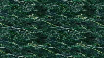 3D illustration, 3D rendering close up texture of Emerald green gemstone Seamless texture background backdrop