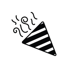 Confetti vector icon