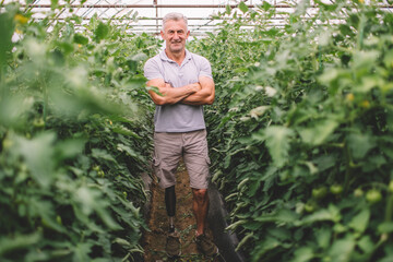Greenhouse virtuoso: disabled but unstoppable